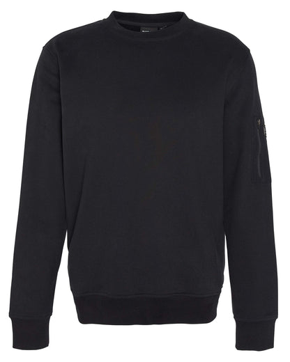 Barbour International Grip Mens C-Neck Sweatshirt - Black