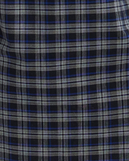 Barbour International Hawks Mens Check Long Sleeve Oxford Shirt - Sodalite Blue
