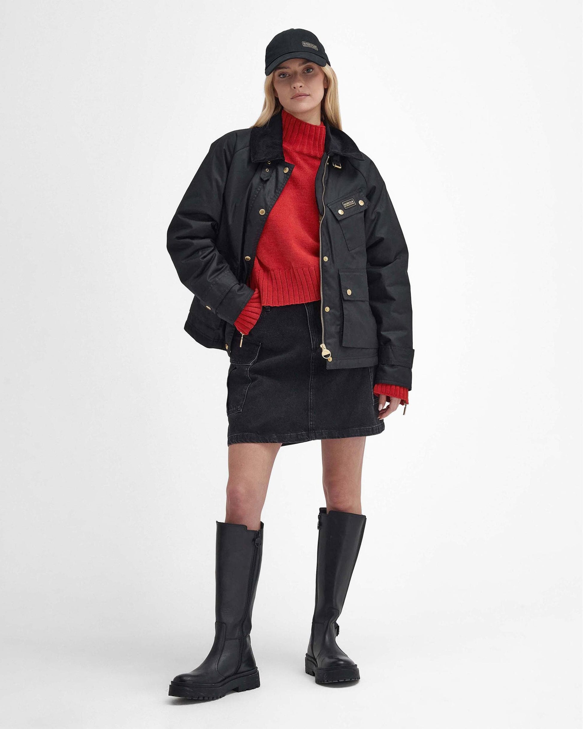 Barbour International Barbour Shoes Womens Red Barbour Shoes