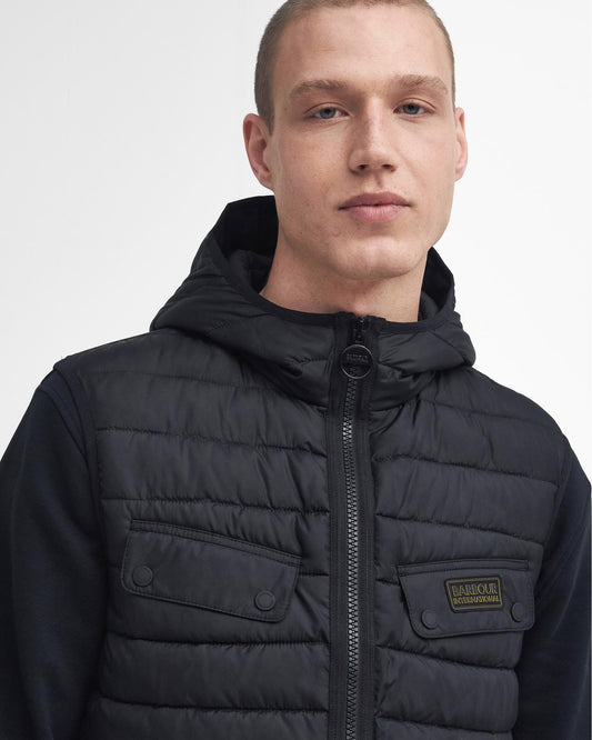 Barbour International Molden Mens Puffer Gilet - Black