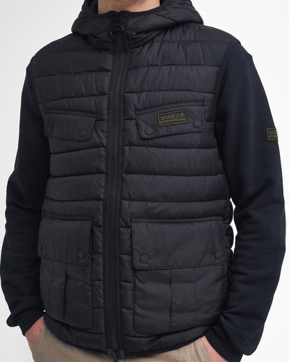 Barbour International Molden Mens Puffer Gilet - Black