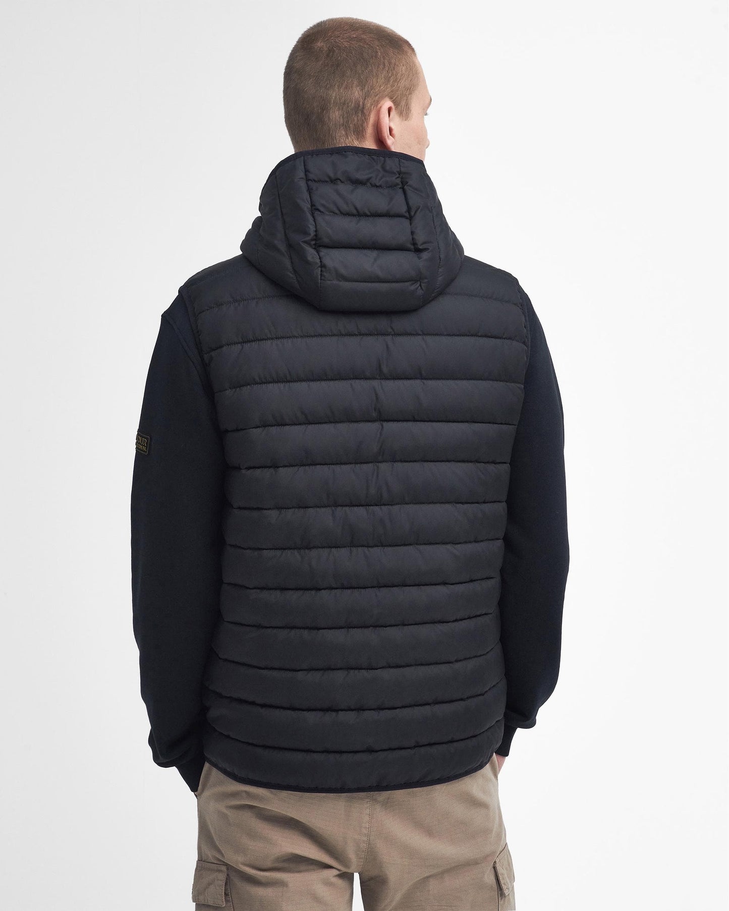 Barbour International Molden Mens Puffer Gilet - Black