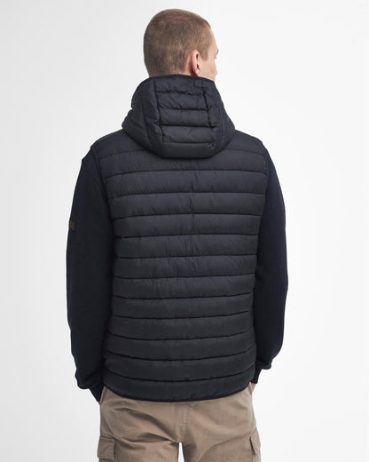 Barbour International Molden Mens Puffer Gilet - Black