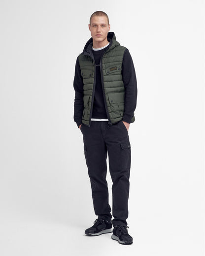 Barbour International Molden Mens Puffer Gilet - Sage