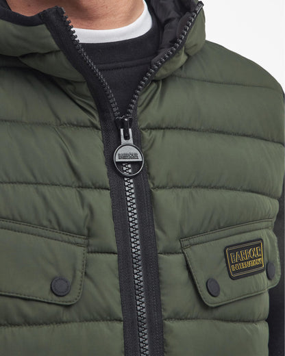 Barbour International Molden Mens Puffer Gilet - Sage