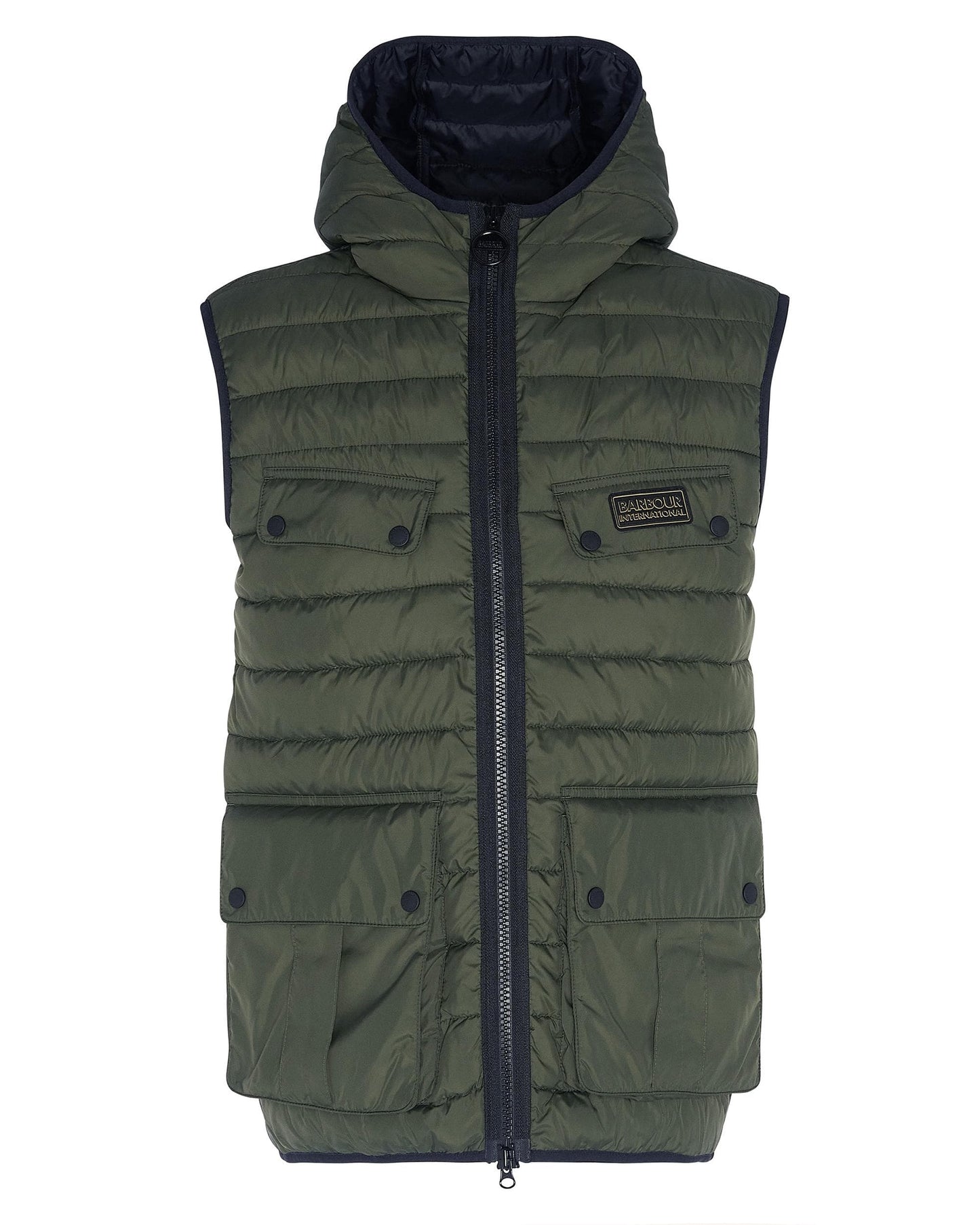 Barbour International Molden Mens Puffer Gilet - Sage