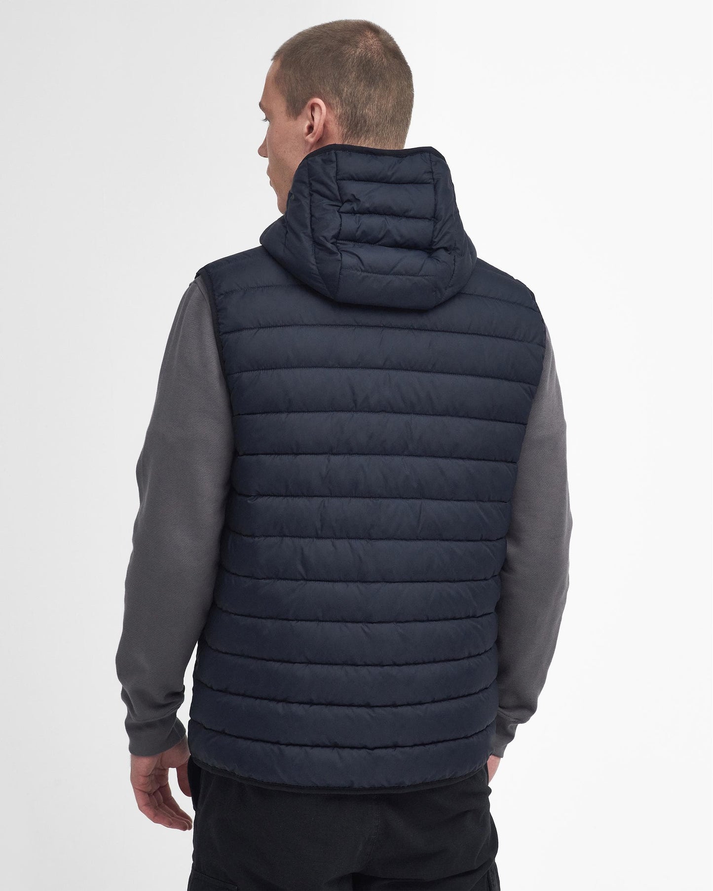 Barbour International Molden Mens Puffer Gilet - Dark Navy