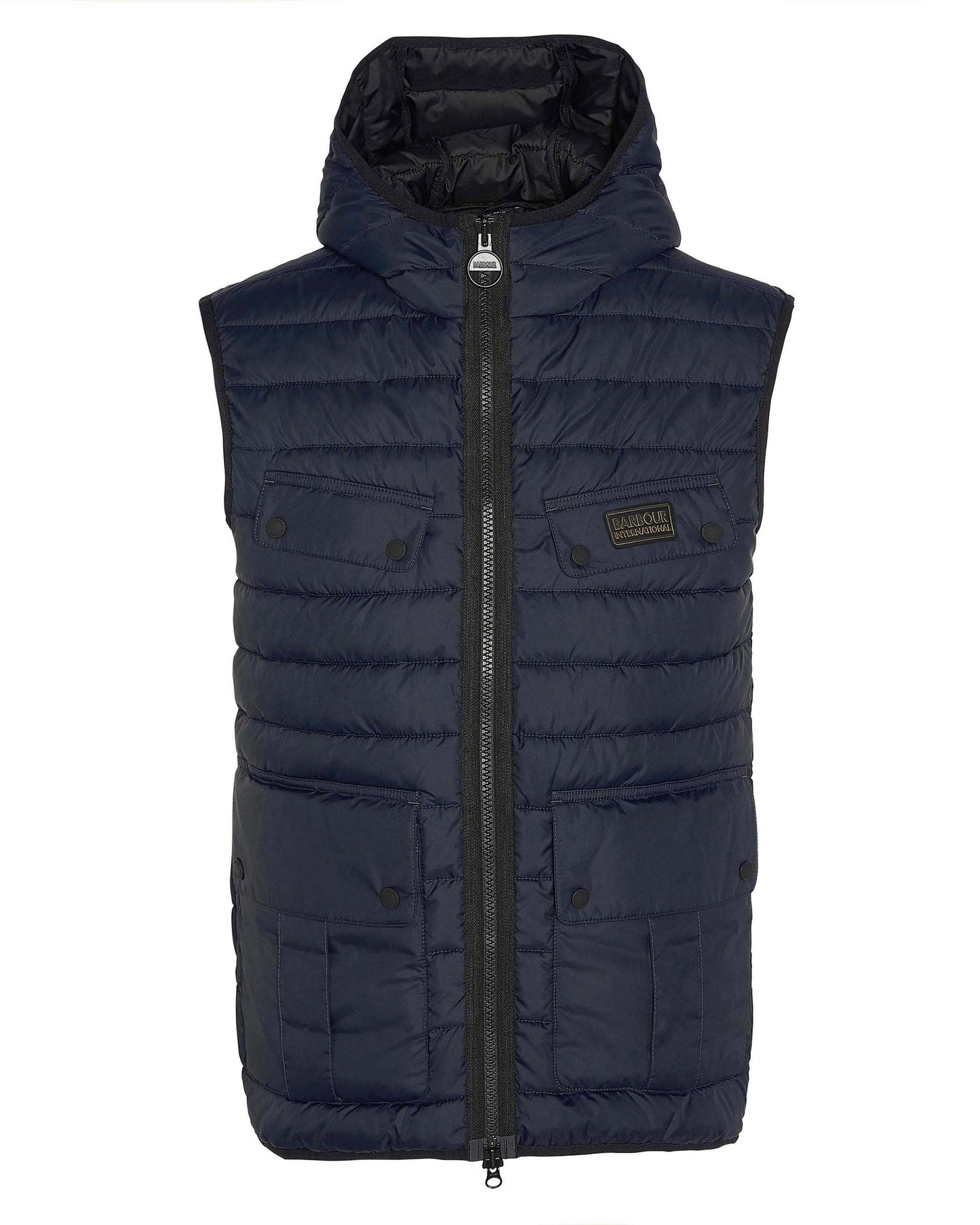 Barbour International Molden Mens Puffer Gilet - Dark Navy