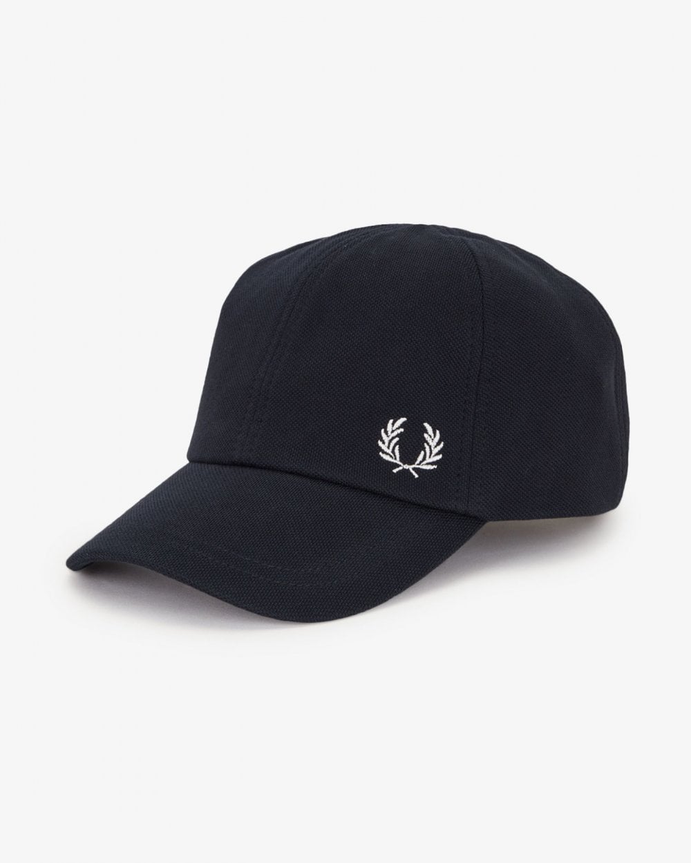 Fred Perry Classic Piqué Cap - Navy/Snow White 267