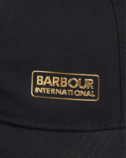 Barbour International Norton Womens Sports Cap - Black
