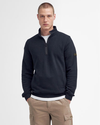Barbour International Outline Mens Funnel Neck Sweatshirt