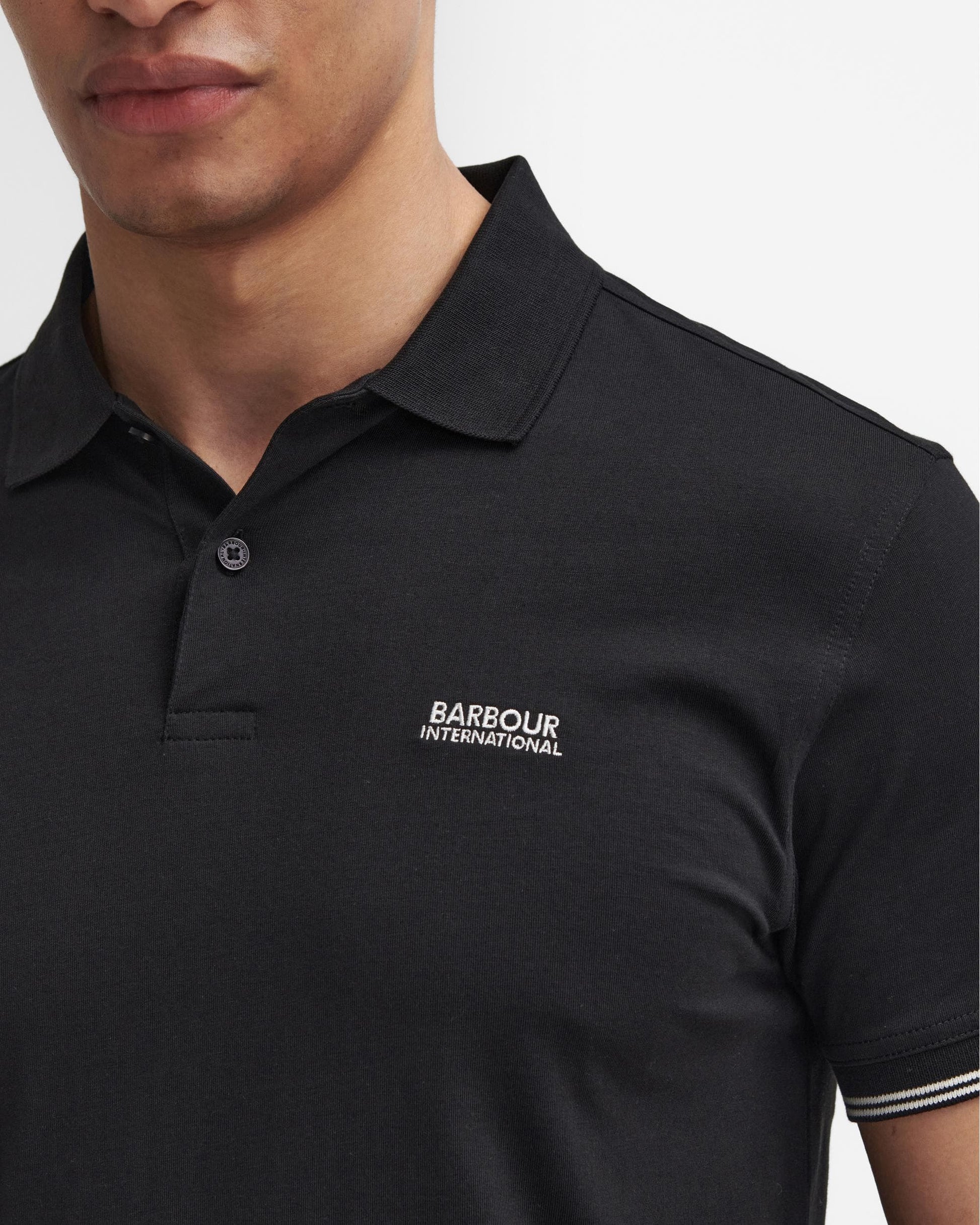 Barbour International Barbour International Philip Mens Tipped Polo Shirt