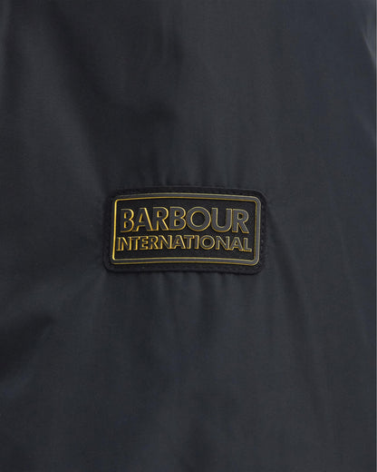 Barbour International Porter Mens Showerproof Jacket - Black