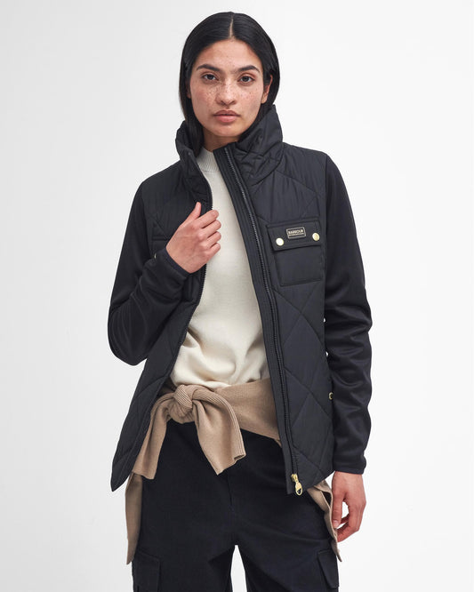 Barbour International Rubins Womens Quilted Sweatshirt