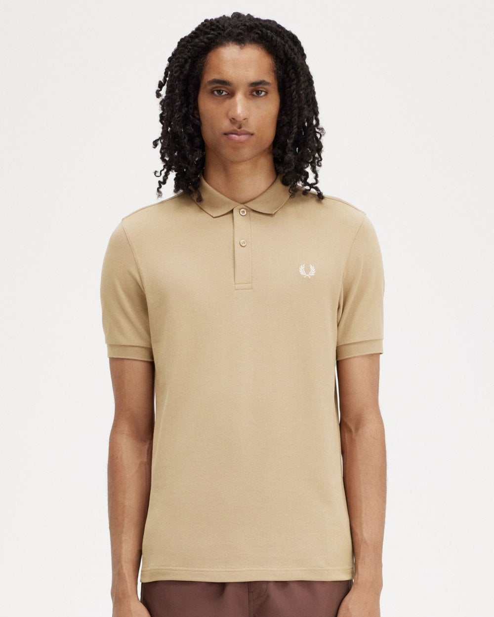 Fred Perry Mens Plain Signature Polo Shirt