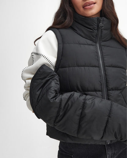 Barbour International Webber Womens Puffer Jacket - Black
