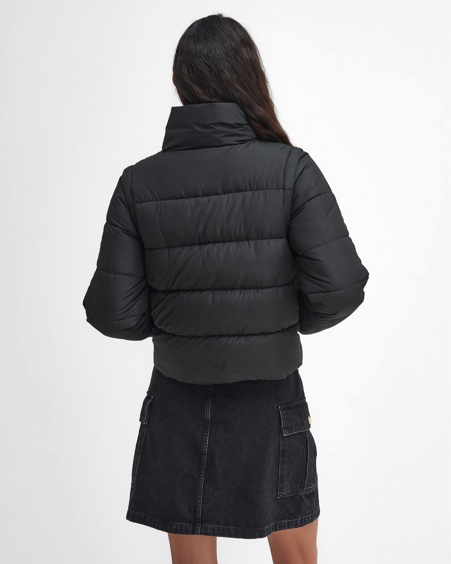 Barbour International Webber Womens Puffer Jacket - Black