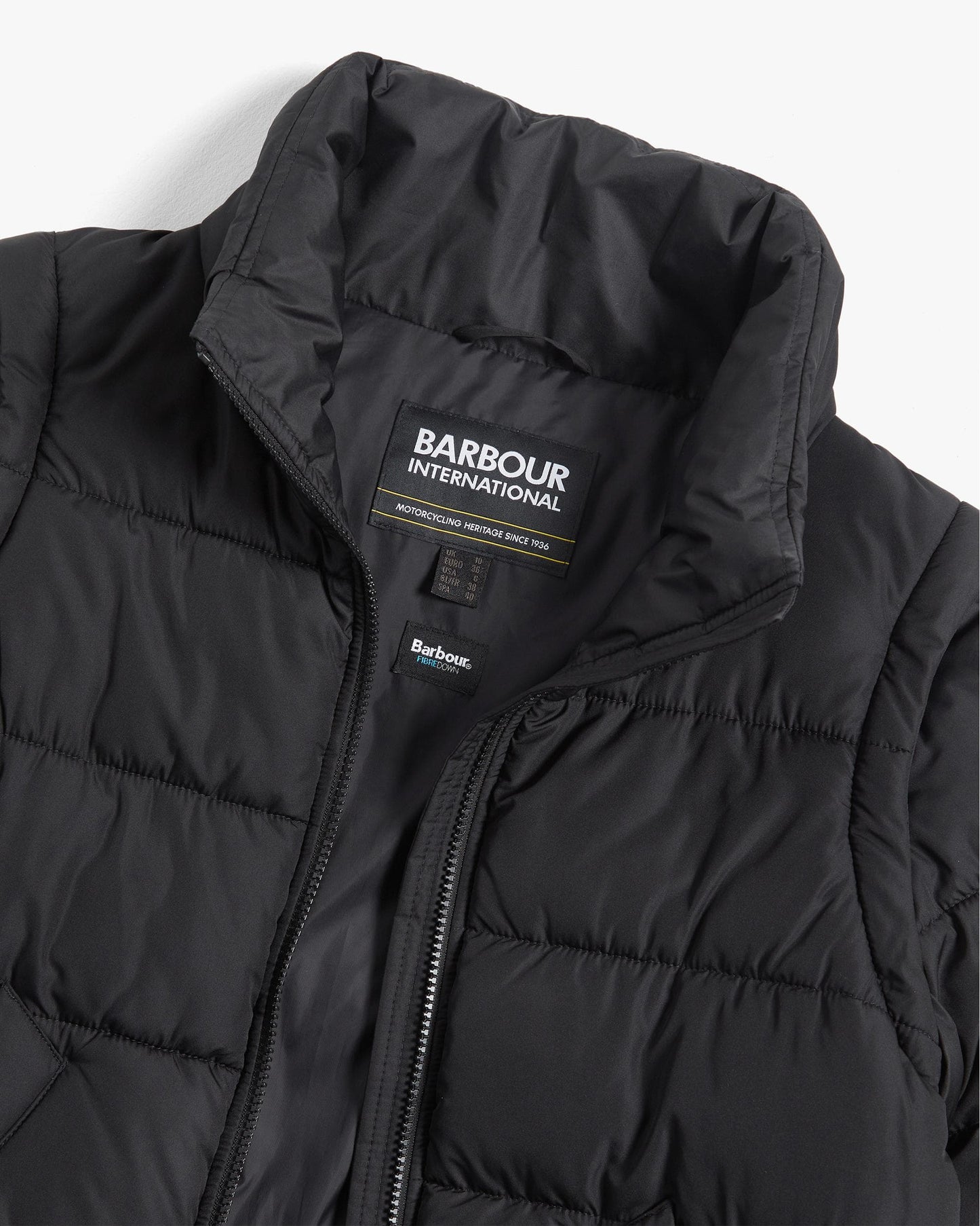 Barbour International Webber Womens Puffer Jacket - Black