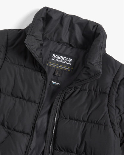 Barbour International Webber Womens Puffer Jacket - Black
