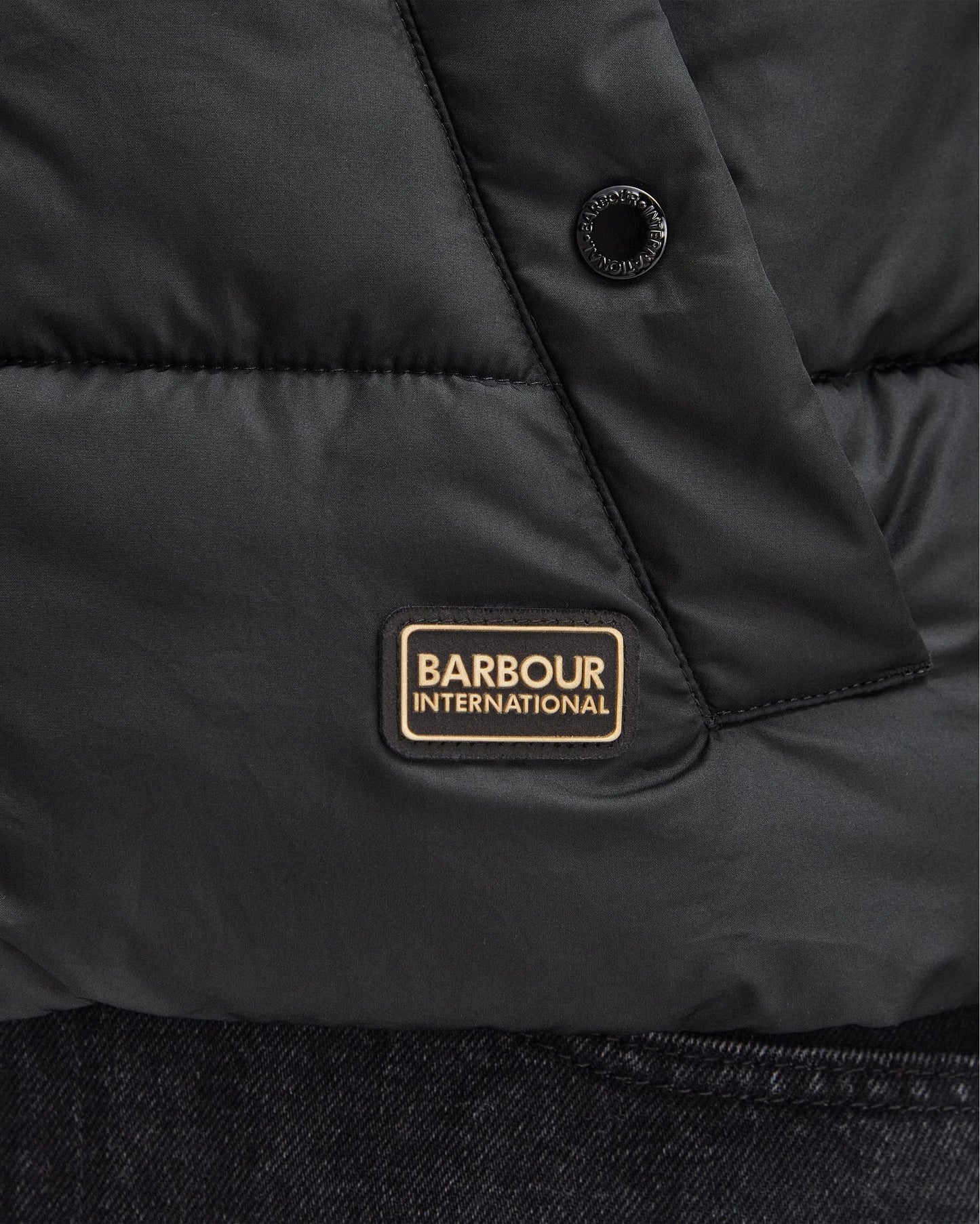Barbour International Webber Womens Puffer Jacket - Black