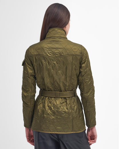 Barbour International Womens Polarquilt Jacket - Empire Green