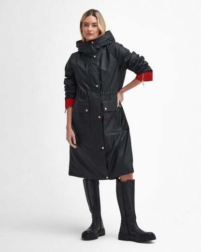 Barbour International Wyatt Womens Long Showerproof