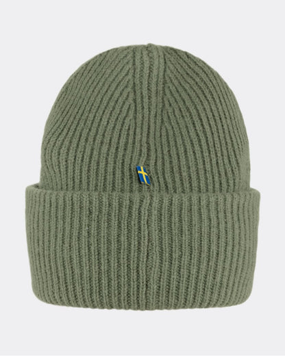 Fjallraven 1960 Logo Unisex Beanie - Caper Green 677