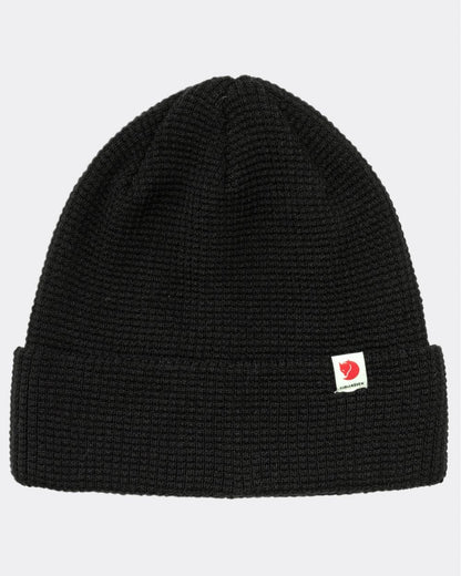 Fjallraven Tab Unisex Beanie - Black 550