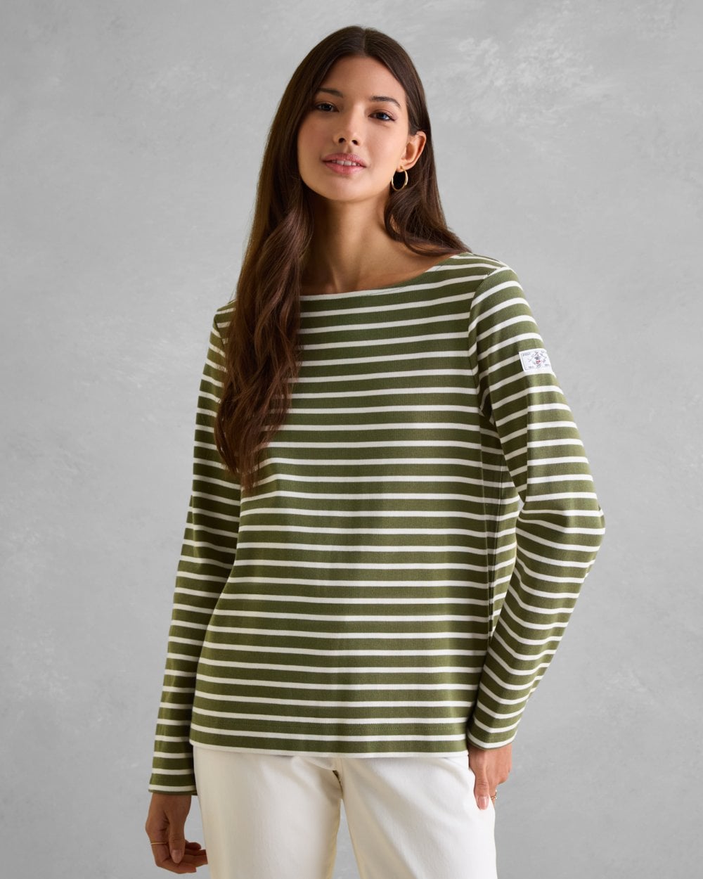 Joules New Harbour Womens Striped Breton Top