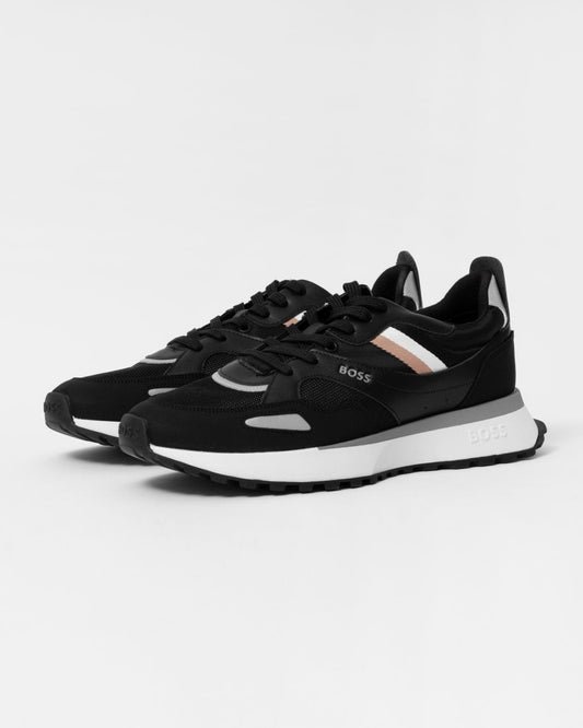 BOSS Orange Jonah Mens Running Style Trainers With EVA Rubber Outsole NOS