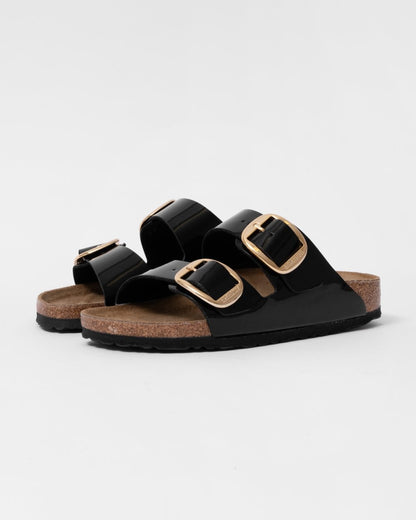 Birkenstock Arizona Big Buckle Birko-Flor Patent Womens Sandals