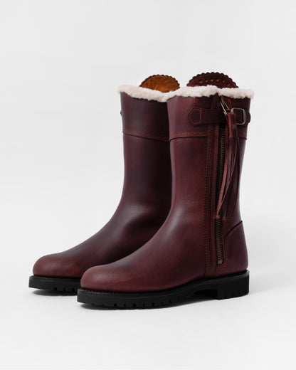 Penelope Chilvers Mid-Calf Lined Womens Tassel Boots