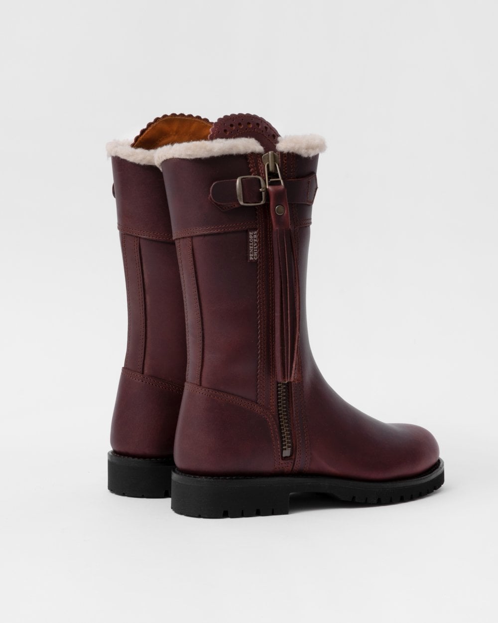 Penelope Chilvers Mid-Calf Lined Womens Tassel Boots