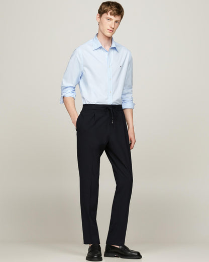 Tommy Hilfiger Flex Poplin Long Sleeve Mens Shirt