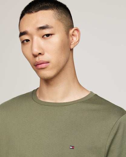 Tommy Hilfiger Essential Solid Mens T-Shirt - Battle Green