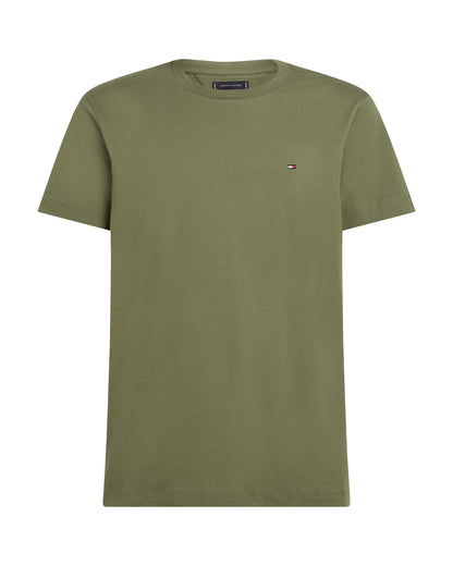 Tommy Hilfiger Essential Solid Mens T-Shirt - Battle Green