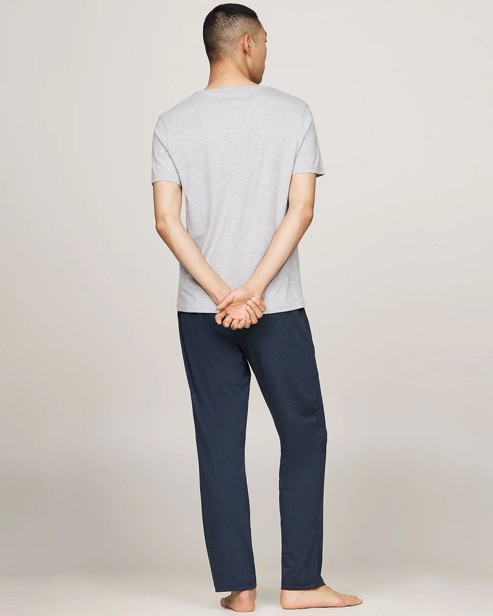 Tommy Hilfiger 3 Pack Mens T-Shirts - White/Black/Grey Heather