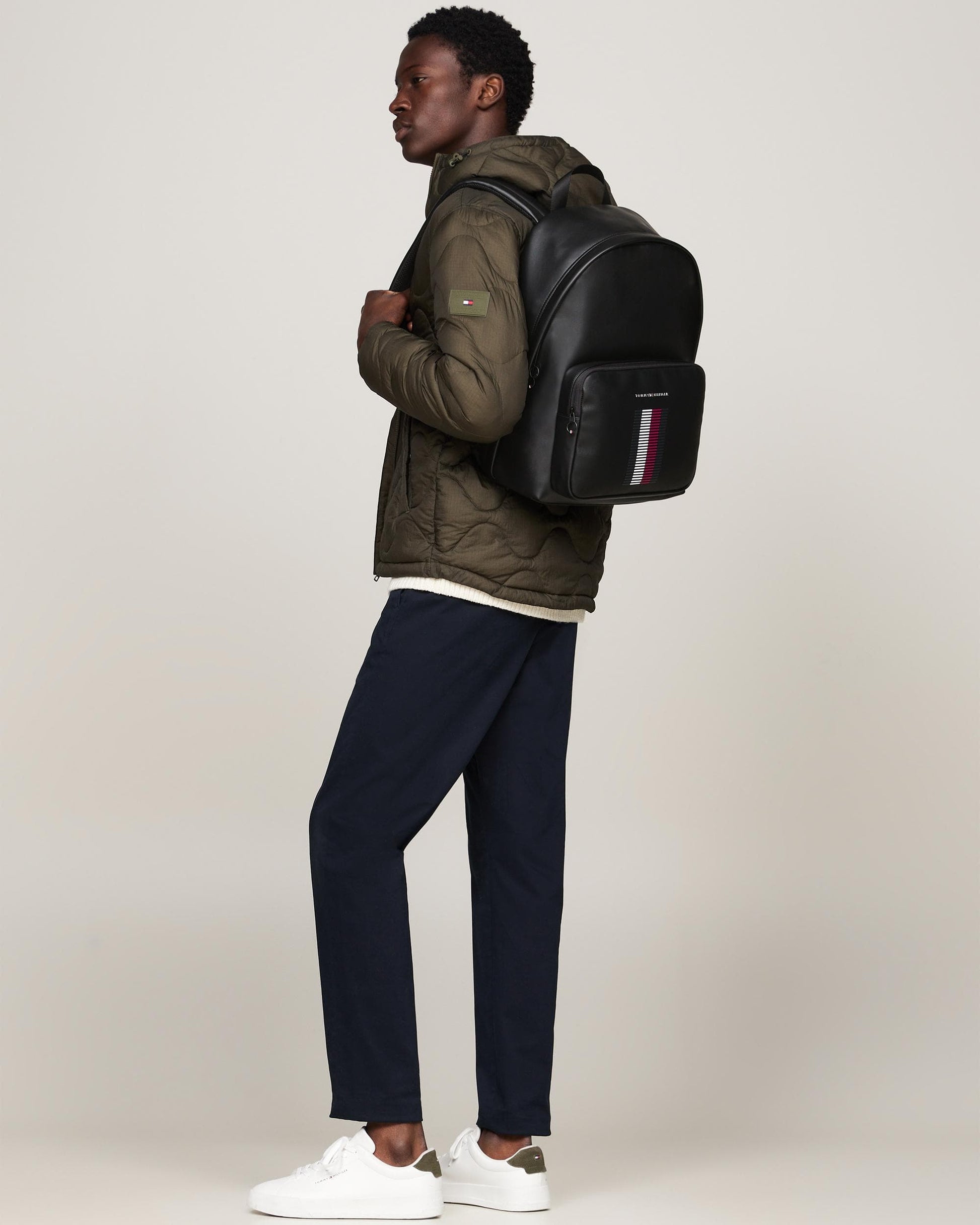 Tommy Hilfiger TH Foundation Pique Mens Backpack