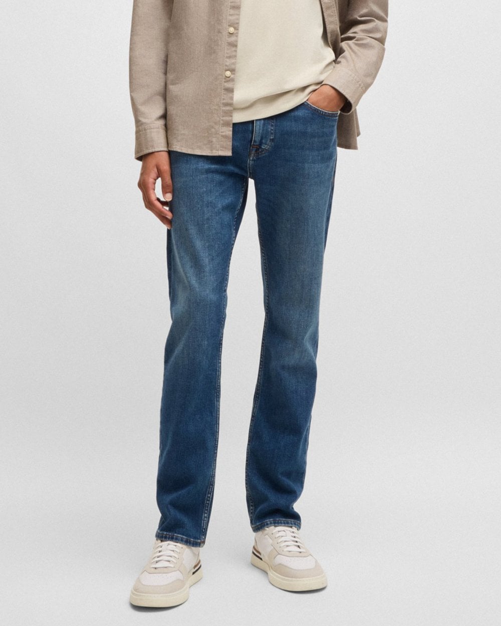 BOSS Orange BOSS Orange DELAWARE BO Mens Navy Jeans