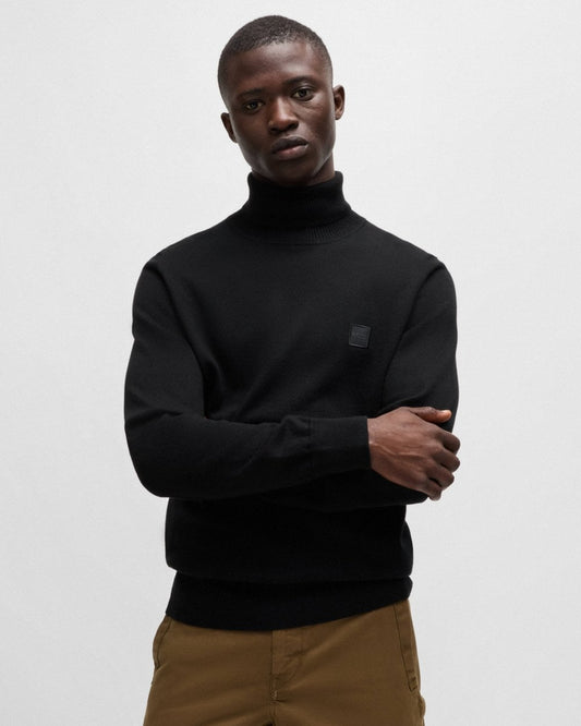 BOSS Orange BOSS Orange Akiro Mens Funnel Neck Jumper