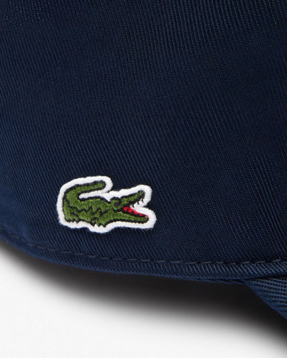 Lacoste Unisex Twill Cap - Navy Blue 166