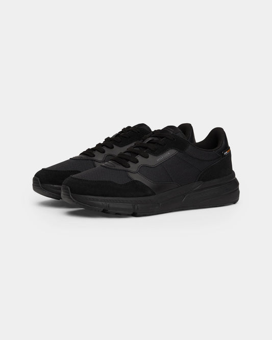 Tommy Hilfiger Faston Cordura Mix Mens Suede Trainers