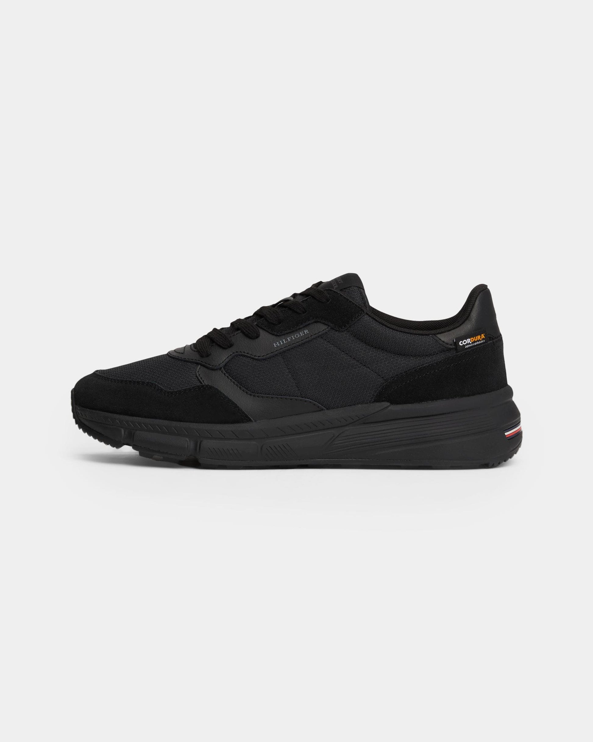 Tommy Hilfiger Faston Cordura Mix Mens Suede Trainers