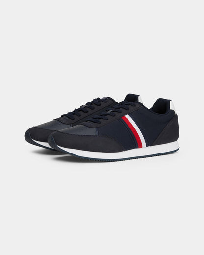 Tommy Hilfiger Low-Top Runner Mix Mens Trainers