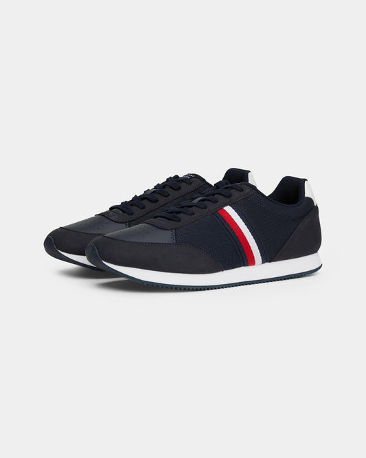 Tommy Hilfiger Low-Top Runner Mix Mens Trainers