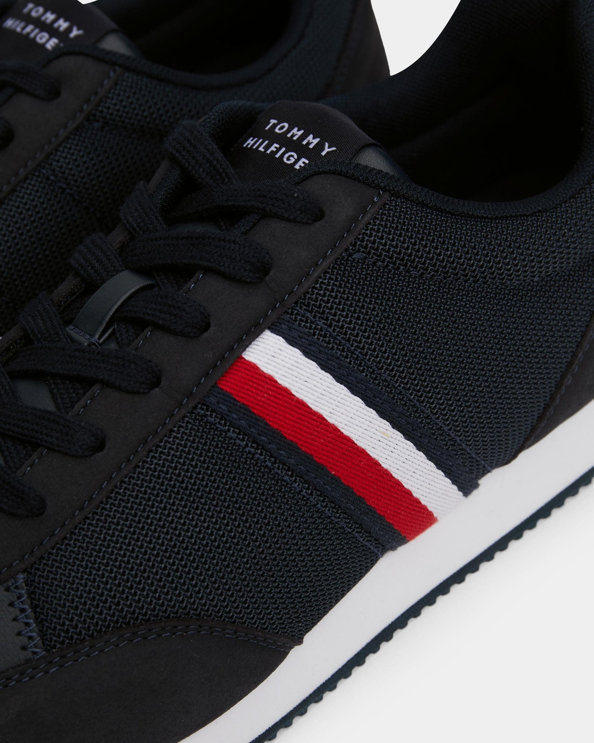 Tommy Hilfiger Low-Top Runner Mix Mens Trainers