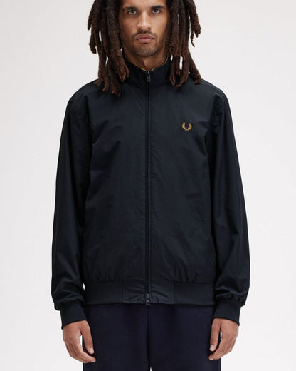 Fred Perry Mens Brentham Jacket - Navy 248