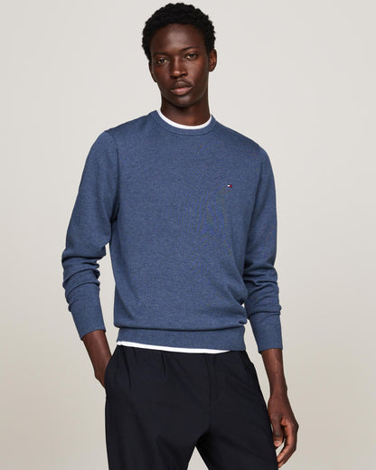 Tommy Hilfiger Core Essential Cotton Crew Mens Sweatshirt