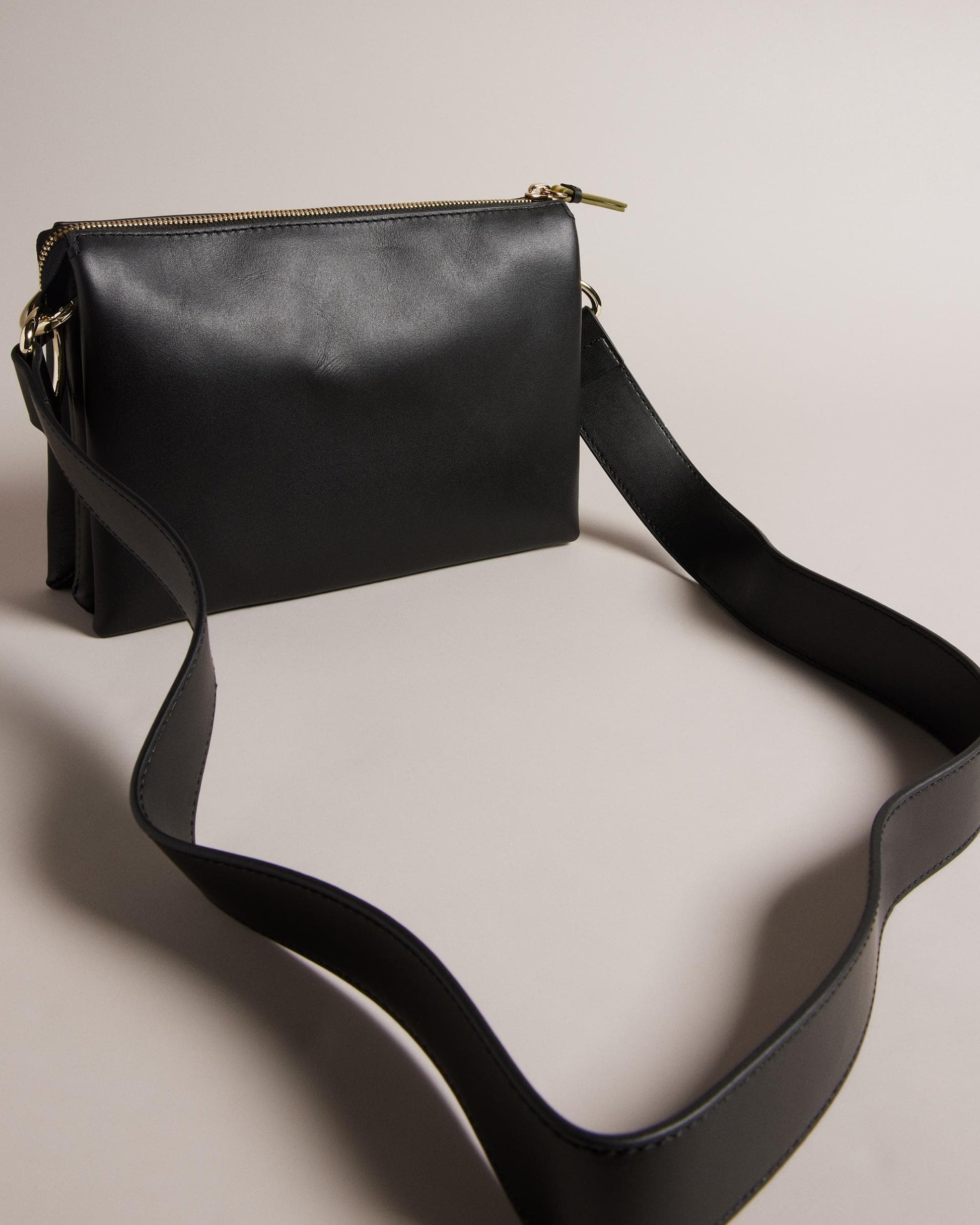Ted Baker DARCEYY Womens Branded Webbing Leather Crossbody Bag