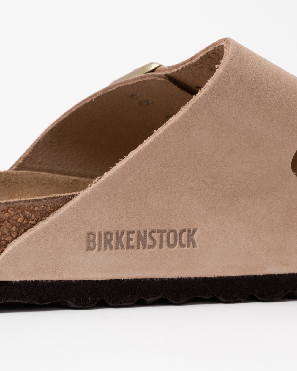 Birkenstock Arizona Nubuck Leather Soft Footbed Womens Sandals